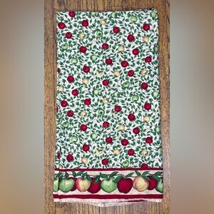 Apple Rectangular Tablecloth 54 x 58 Inch Rustic Farmhouse Cottage Farm Core